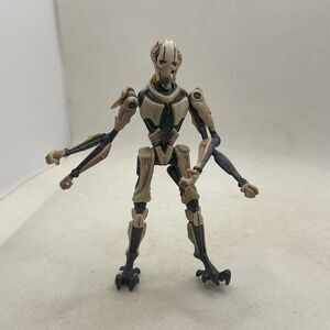 STAR WARS 2010 Clone Wars GENERAL GRIEVOUS 3.75” Figure incomplete 3.75